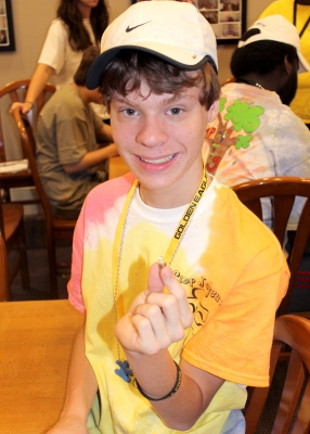 Campers on the autism spectrum build robots
